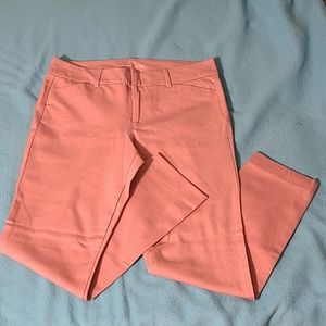 Pink Old Navy ankle pants